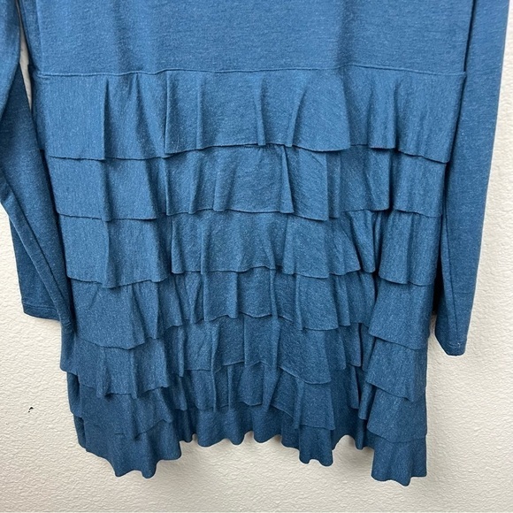 𝅺Soft Surroundings Tamara Tunic Style 2AV18 Blue Sz S - Picture 4 of 6